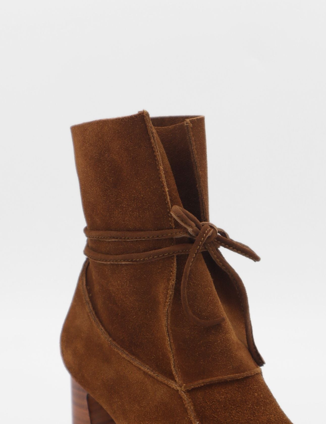 Awakening Ankle Booties (brown suede leather)