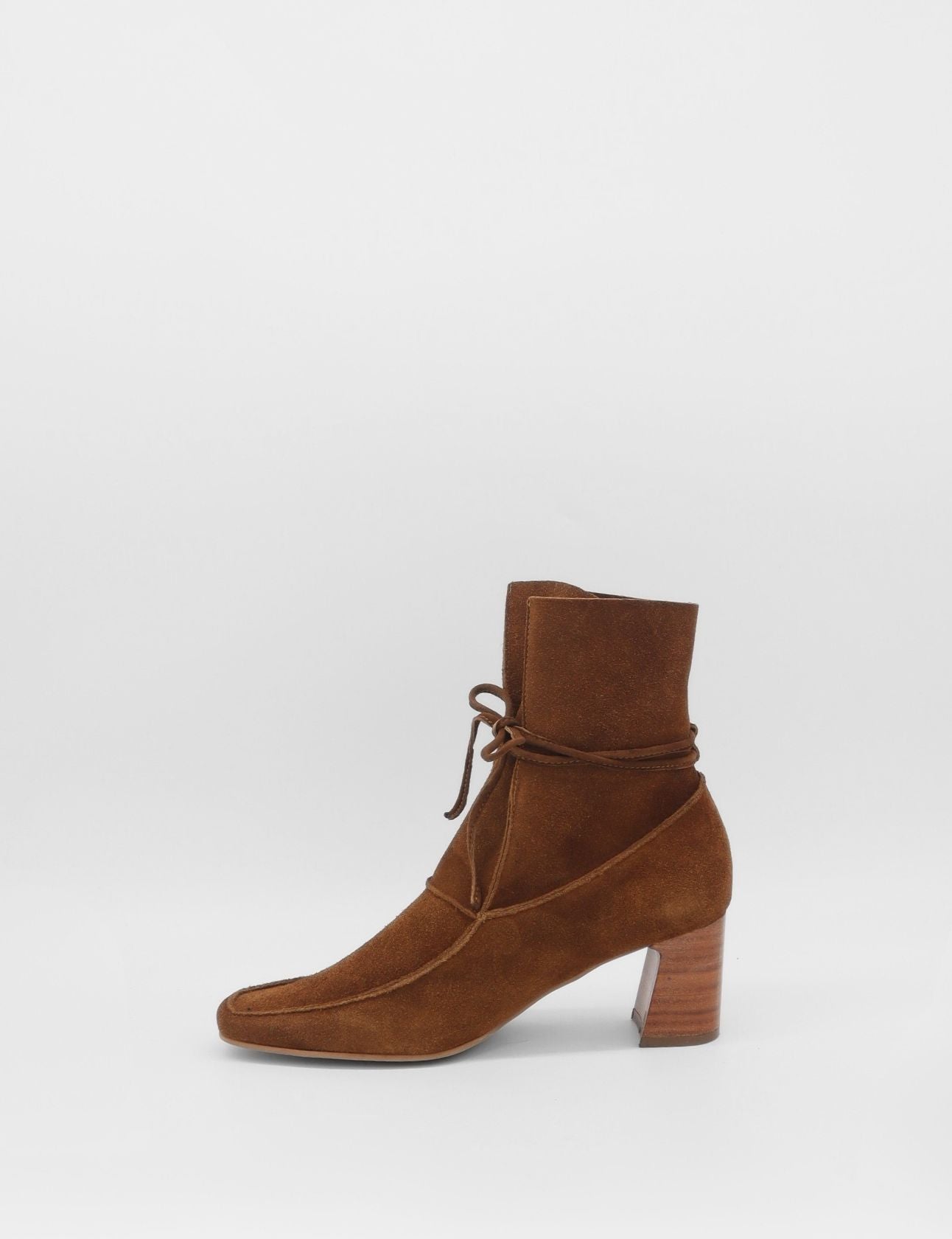 Awakening Ankle Booties (brown suede leather)