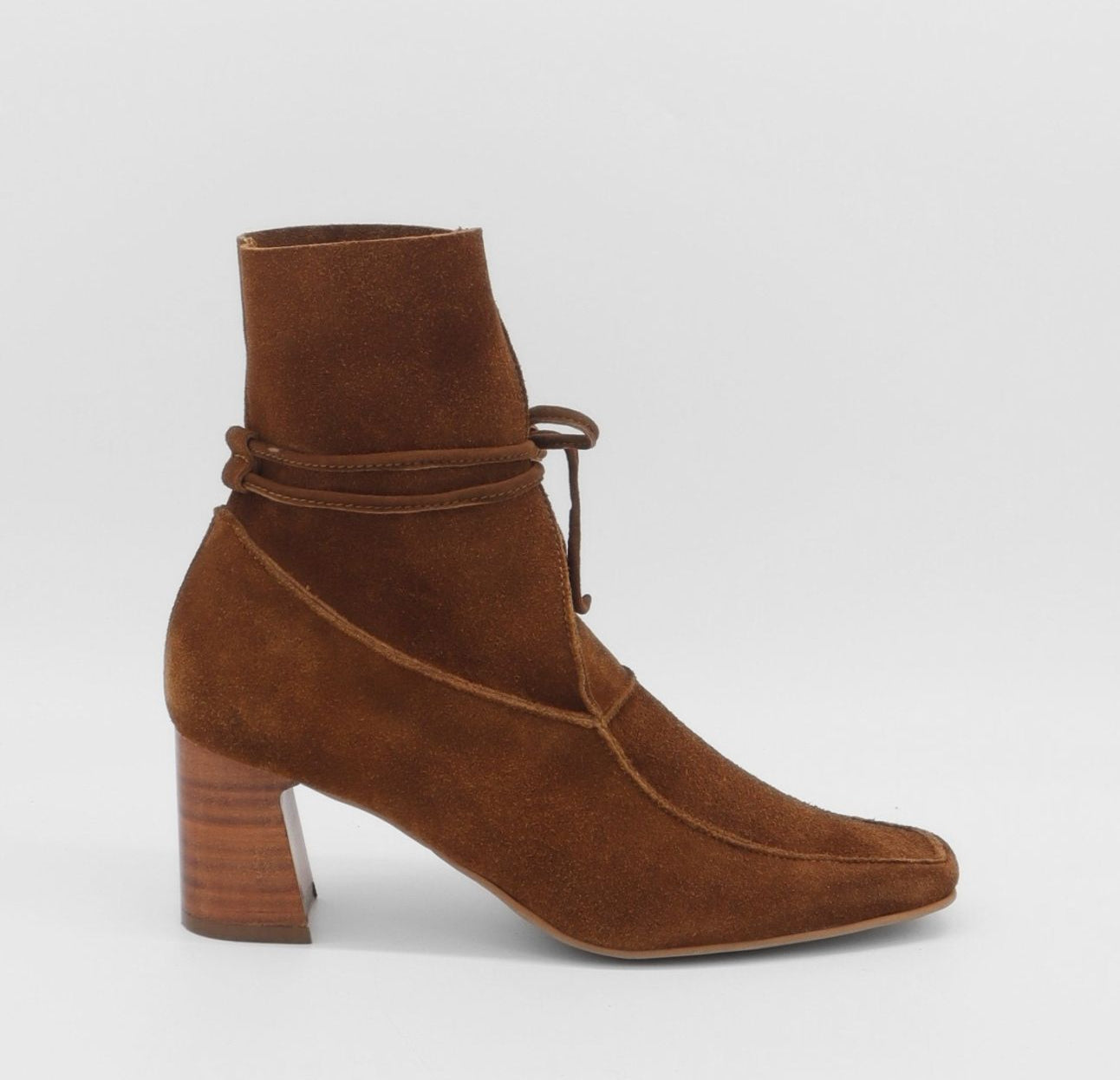 Awakening Ankle Booties (brown suede leather)
