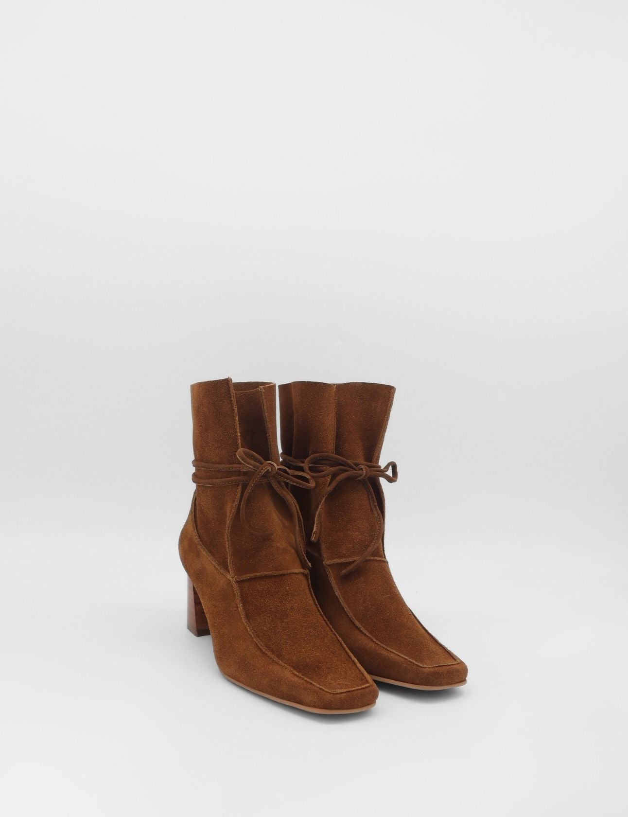 Awakening Ankle Booties (brown suede leather)