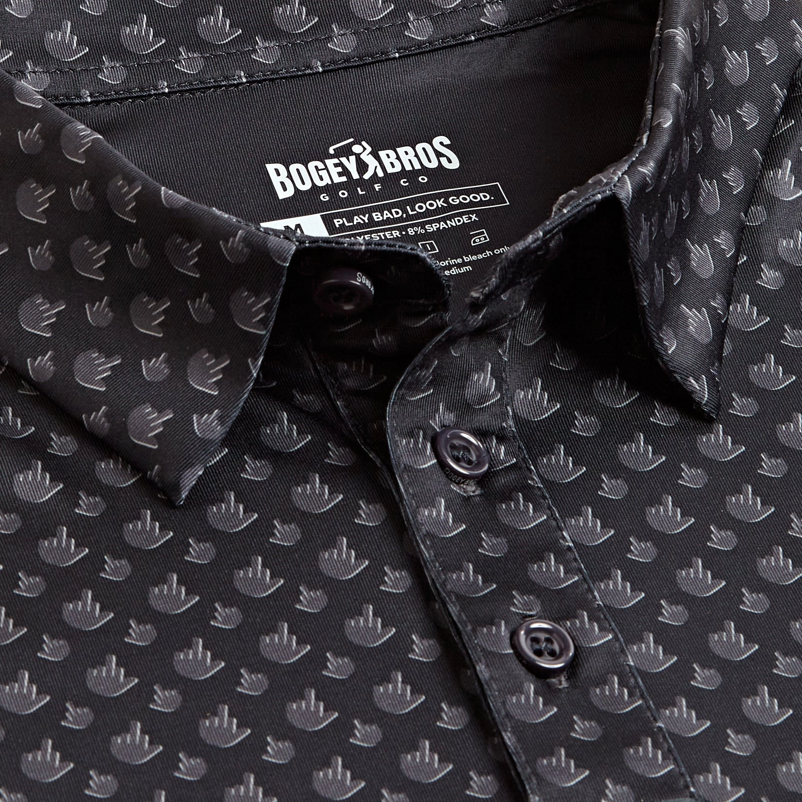 Birdie Finger Raven Polo